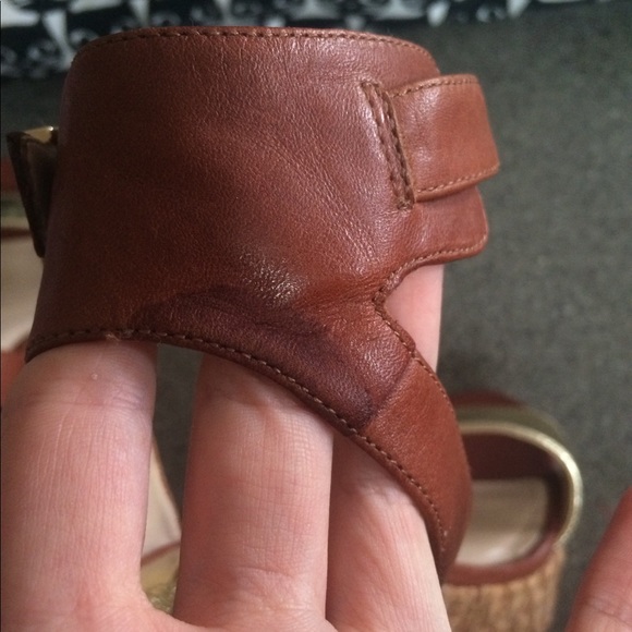 Vince Camuto Rincona Wedge Cork Heels - Picture 6 of 7